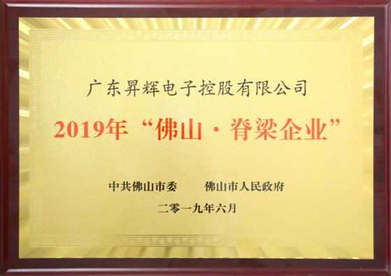 2019年佛山脊梁企業(yè) 2019年佛山脊梁企業(yè)